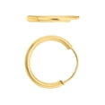thumbnail image 2 of Arracadas Tubulares Lisas Oro 10 K Joyeria M De Leon Arracadas Tubulares Lisas, 2 of 2