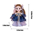 thumbnail image 3 of Qocolhg Little People Toys Beautiful Little Dolls with Clothes Accessories, Dolls for Toddler Toys 2-3 Pretend Play, Girls Toys Dolls Gift for Children and Toddlers Aged 3 + Christmas Clearance, 3 of 6