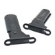 thumbnail image 1 of Estriberas delanteras plegables de nailon para motocicleta, 1 par, para que el pasajero pueda sujetarlas fácilmente. Agujeros espaciados 7 cm, 1 of 9