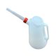 thumbnail image 2 of Jarra de medición de aceite, olla universal con tapa, fugas resistentes con dispensador de aceite automotriz de boquilla para el automóvil de 2l, 2 of 8