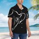 thumbnail image 3 of Fotbe French Bulldog Camisa Hawaiana para Hombre Unisex – Camisa Casual de Verano con Botones de Manga Corta de Algodón y Lino,XX-Large, 3 of 7