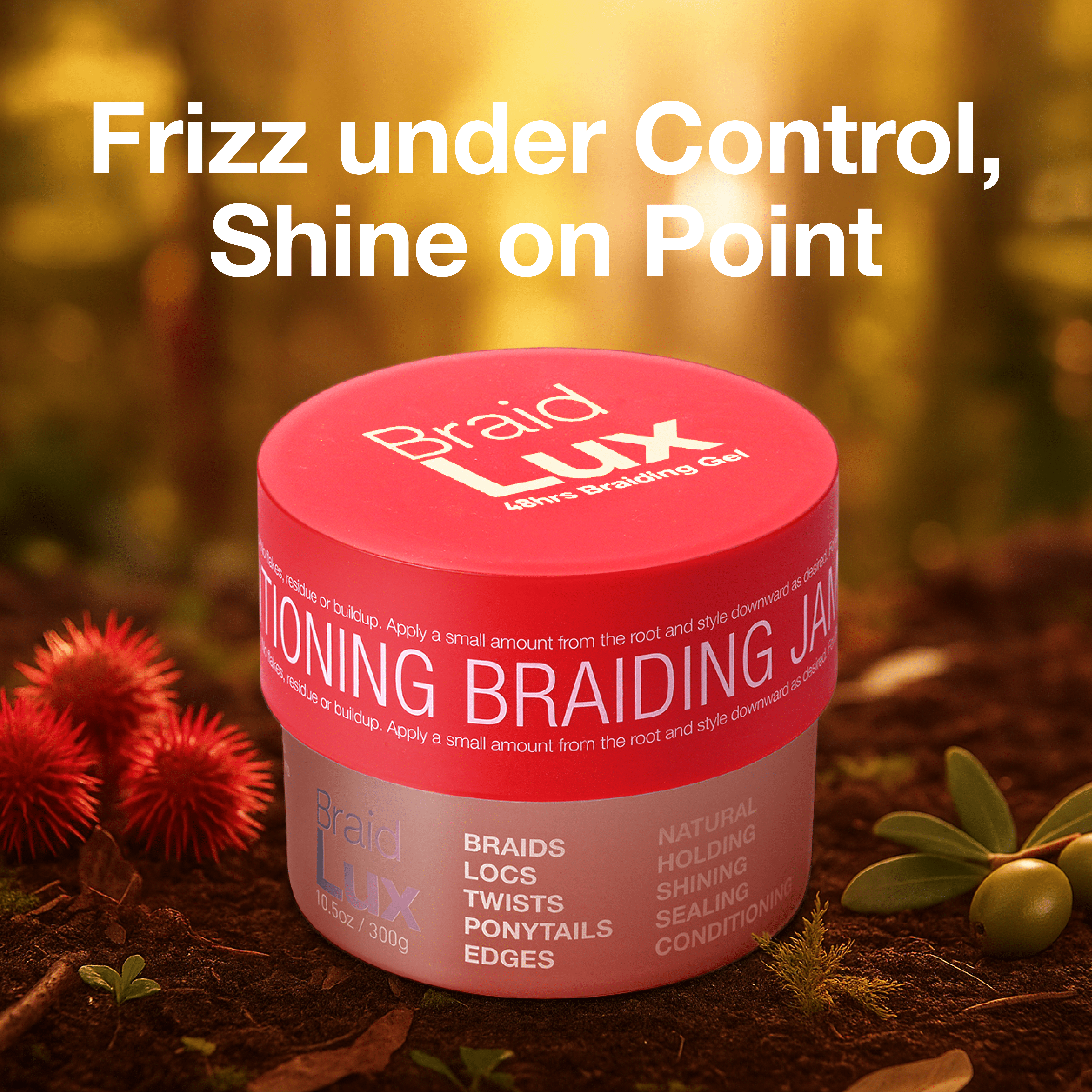 Lux Collection - Braid Lux Conditioning Shining Sealing No Flaking