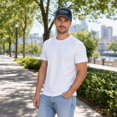 thumbnail image 6 of Whisky HELPS Baseball Cap Washed Distressed Adjustable Lightweight Breathable Casual Hat For All Seasons, 6 of 6