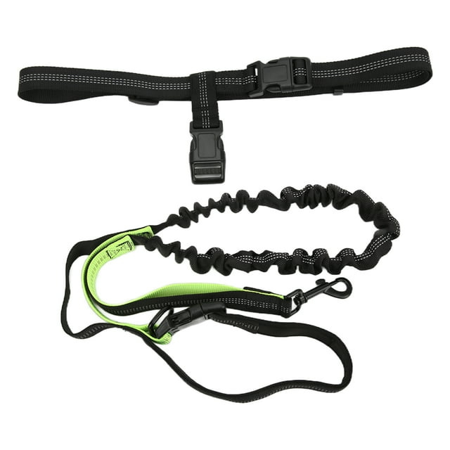 Pet Leash Adjustable Hands Free and Reflective Dog Running Rope with Waist Belt for Small Medium and Large Dogs