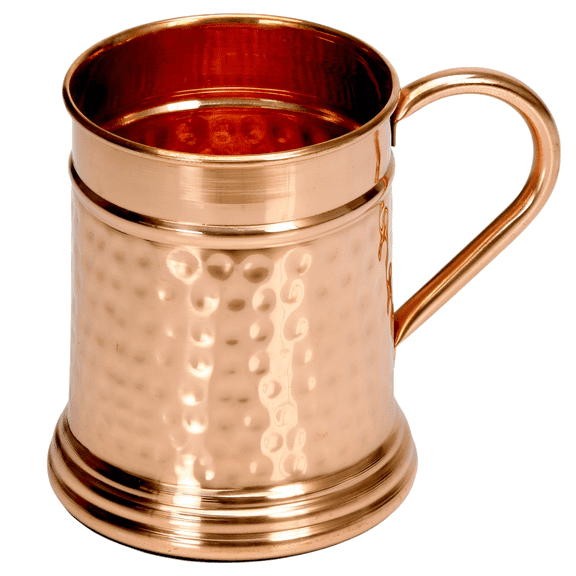 NZM Premium 22 Oz Hammered Copper Moscow Mule Mug