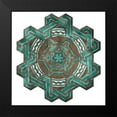 thumbnail image 2 of Villa, Mlli 15x15 Black Modern Framed Museum Art Print Titled - GB Medallion Plate Mate Reversed, 2 of 5