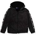 thumbnail image 2 of Boys' Soft Woven Jacket, Black Heather, 8, 2 of 2