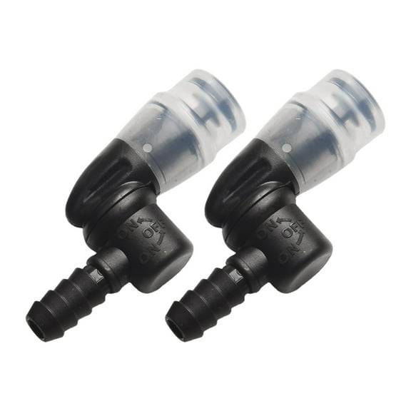 Bite Valve Replacement Kit 2Pcs Silicone Compatible With Hydration Packs Is Black Fangkenuo