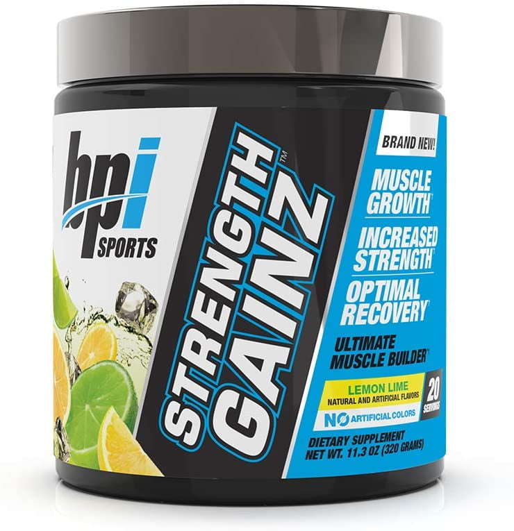BPI Sports Strength Gainz Best Pre &amp; Post Workout Lemon