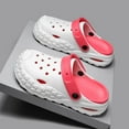 thumbnail image 3 of Cyiecw Unisex Garden Clogs Shoes Womens Mens Sandals Breathable Anti-Slip Beach Slippers Outdoor Pool Quick Dry Casual Sandals, 3 of 7