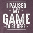 thumbnail image 5 of Wild Bobby I Paused My Game to Be Here Funny Video Gamer Joke Men Premium Tri Blend Tee, 5 of 5