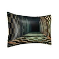 thumbnail image 2 of Disketp 3d Abstract Chess Boar Satin Pillowcase For Hair And Skin - Satin Pillow Cases Standard Size 20x30 Inches With Zipper,Gifts For Women Men, 2 of 8