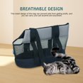thumbnail image 3 of Bolsa de transporte para perros y gatos pequeños, bolsa de hombro de malla, 3 of 5