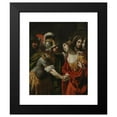 thumbnail image 2 of Rutilio Manetti 12x14 Black Modern Framed Museum Art Print Titled - Dido and Aeneas (circa 1630), 2 of 5