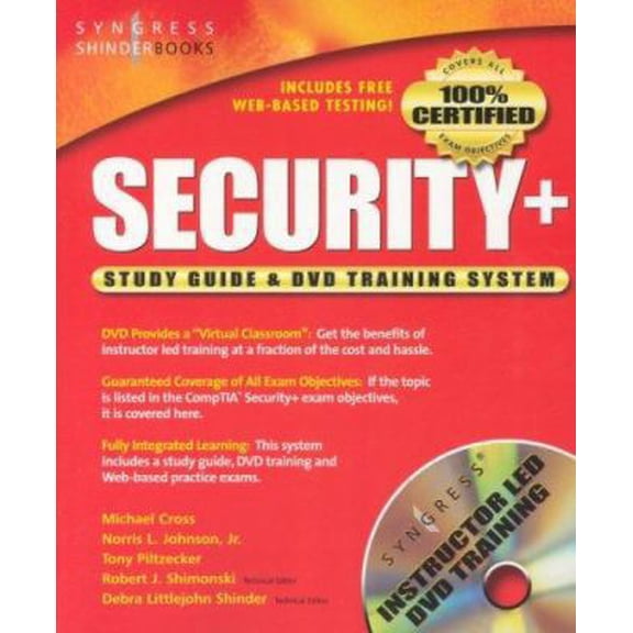 Pre-Owned Security+ Study Guide and DVD Training System (Hardcover) 1931836728 9781931836722