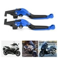thumbnail image 1 of Levier de Frein Réglable pour Moto en Alliage d'Aluminium CNC ForTMAX 530 2012-2019 2019-2021, 1 of 8