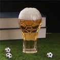 thumbnail image 5 of MOPOOR Soccer Themed Glass Football Reversible Shot Glasses Set, Clear Whiskey and Liquor Glass Cups for Beer, Wine, and Drinks, Perfect Sports Party Gift for Men, Football Fans, and Soccer Lovers, 5 of 9