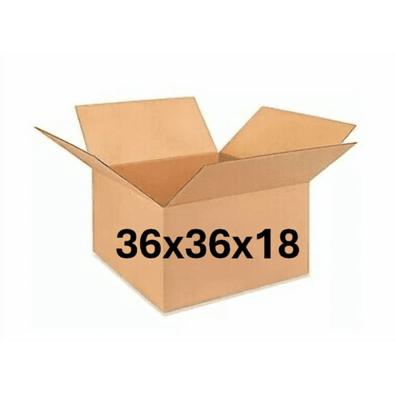 36x36x18 (200 lb strength) | SINGLE CARDBOARD BOX