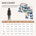 thumbnail image 4 of Sigee Watercolor Snake for Women’s Pajama Sets Long-Sleeved Pjs Sets for Women 2 piece Sleepwear-XX-Large, 4 of 7