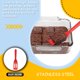 thumbnail image 4 of Yuarrent Espátulas para pasteles Pala para fritos de silicona Utensilios de cocina para el hogar Mini pala antideslizante Herramientas y accesorios para hornear rojo, 4 of 6
