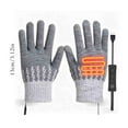 thumbnail image 3 of USB Heated Gloves Winter Warm Heated Gloves for Men Women - Portable Personal Heater Warmer，Fast Heating Technology Energy Efficient Operation With Overheat Adjustable Thermostat, 3 of 5