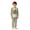 Kids, variant on Christmas Outfits, Christmas One Piece Pajama Romper, Long Sleeve Cream Green Christmas Tree Merry Graphic with Sage Plaid Full Body Jumpsuit, Soft Sleepwear for Bedtime Home Lounge Winter Photos