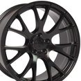 thumbnail image 1 of OE Wheels DG69 22 Inch Rim Fits Ram Hellcat Style 5x139.7 22x10 Satin Black (1), 1 of 3