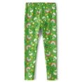thumbnail image 1 of Leggins Gymboree con forma de trébol para el Día de San Patricio para niños pequeños de 4 años, 1 of 1