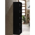 thumbnail image 6 of Indoor Modern Home Decorative Furniture 5-Shelf, 5-Door Bookcase, 6 of 7