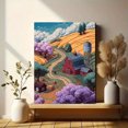 thumbnail image 6 of Pig Portrait Oil Painting Canvas Print Wall Art for Living Room Bedroom Kitchen Dining Room Hallway Home Decor, 6 of 8