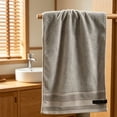 thumbnail image 5 of JZCHUNTOY Oversized Bath Towel, 1.12*2.43 ft Soft Highly Absorbent Towel, Fade Resistant Quick Dry Premium Cotton Towel for Bathroom Shower Gym Spa Swimming Pool, 5 of 6