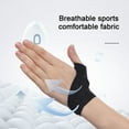 thumbnail image 5 of Sioweci Thumb Wrist Brace Compression Sleeve with Fastener Tape Soft Elastic Fabric Thumb Spica Splint Pain Relief Wrist Support Skin L, 5 of 13
