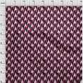 thumbnail image 4 of oneOone Cotton Cambric Fuschia Pink Fabric Abstracts Dress Material Fabric Print Fabric By The Yard 56 Inch Wide-96, 4 of 6