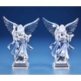 thumbnail image 1 of Set of 4 Clear Glossy Finish Roman Angel Tabletop Figurines 9.25", 1 of 3