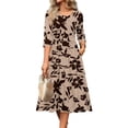 thumbnail image 2 of CIENVNSTG Women's Fashion A-Line Summer Dress - Casual Flowy Dress for Everyday Wear, 2 of 5