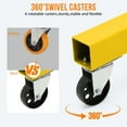 thumbnail image 3 of RIEDHOFF Heavy-duty Engine Hoist,  Folding Cherry Picker Engine Lift, 4000 Lbs Max, Yellow, 3 of 7