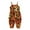 Z12-Orange, variant on Girl Halloween Rompers Kids Ribbed Jumpsuit Pants Pumpkin Sleeveless Strap Flare Pants Bell Bottom Playsuit Comfy Overalls,White