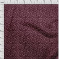 thumbnail image 4 of oneOone Cotton Cambric Dark Magenta Fabric Asian Floral Block Sewing Material Print Fabric By The Yard 56 Inch Wide, 4 of 4