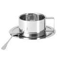 thumbnail image 2 of Tasse à Lait, Ensemble Cuillère et Soucoupe, Tasse à Café, pour Café Maison, 2 of 8