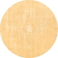 thumbnail image 1 of Ahgly Company Indoor Round Persian Brown Traditional Area Rugs, 4' Round, 1 of 4