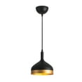 thumbnail image 2 of SC13351WH Artcraft Lighting Dash - 1 Light Pendant-8 Inches Tall and 8 Inches Wide-White/Gold Finish, 2 of 7