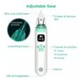 thumbnail image 4 of Limpiador aspirador nasal para bebés JM Muto Electric Safe purificador neti, 4 of 5