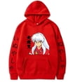 thumbnail image 1 of Uniex Anime Inuyasha Sudadera Con Capucha Harajuku Streetwear, 1 of 4