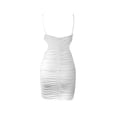 thumbnail image 6 of asdoklhq Skirt for Women Plus Size,new V-Neck hollow bag hip skirt strap dress, 6 of 9