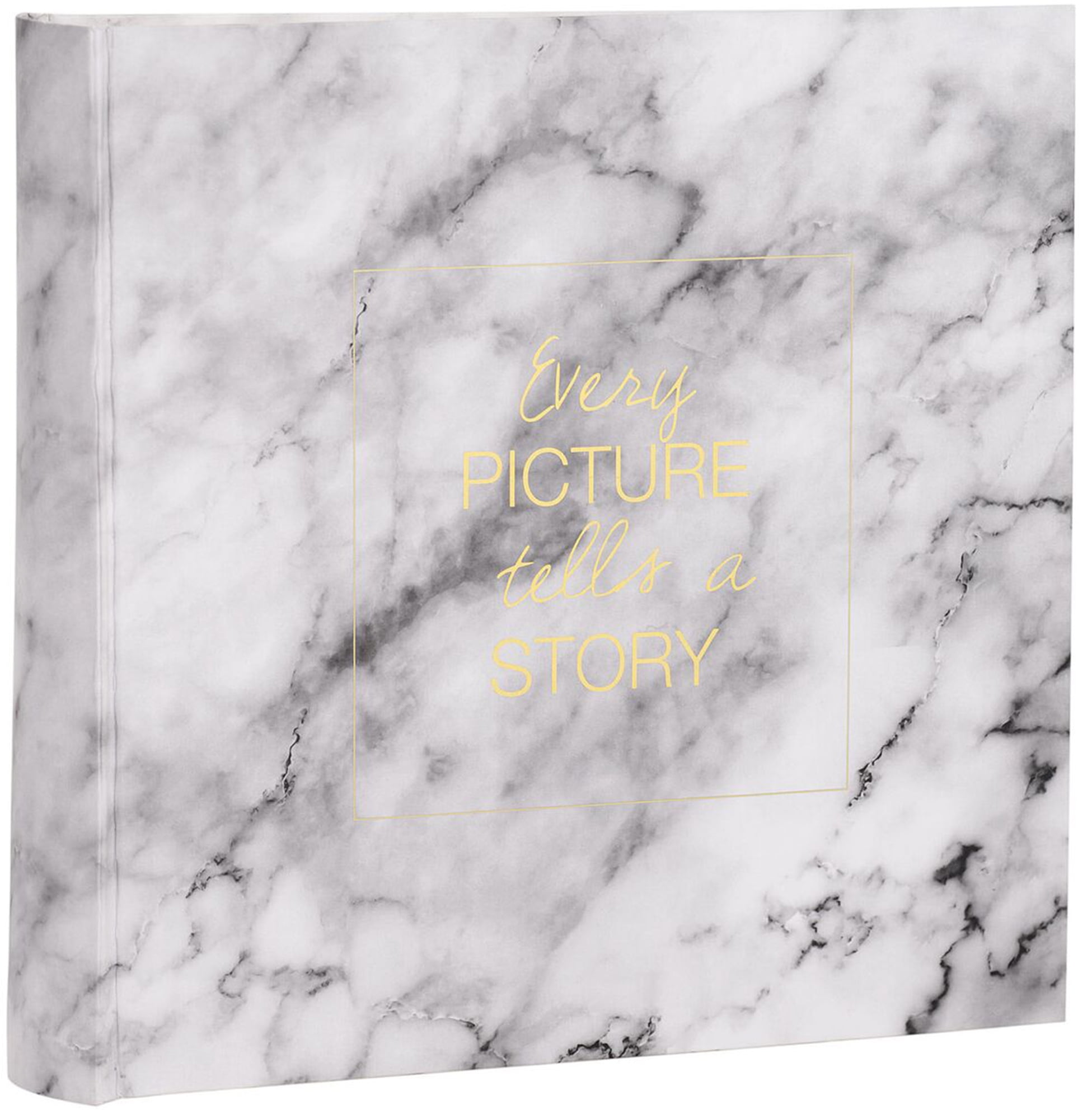 Home Essence Marble Foil Embossed Photo Album, 1 Each