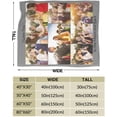 thumbnail image 3 of Custom Blanket Personalised Blanket with Photos Customised Blankets Custom Throw Blanket for Family Birthday Wedding Gift Sofa Bedroom, 3 of 6