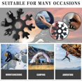 thumbnail image 4 of Outil Multi-Usage Flocon de Neige 18 en 1, Argent, 4 of 4