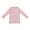 Pink, variant on Otqutp Kids Winter Blouse Toddler Girls Solid Color Wooden Ear Edge Long Sleeve Crew Neck Tops 9 Colors Undershirts for 0 To 6 Years