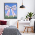 thumbnail image 3 of Stupell Industries Art Deco Iridescent Pink Bow in Meadow Gray Floating Frame Canvas Art, 25 x 31, by The Prints Vibe, 3 of 8