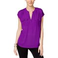 thumbnail image 1 of INC Blusa de punto con mangas Dolman para mujer, Púrpura, Mediana I-N-C Tejer, 1 of 1